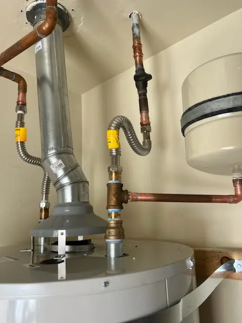 Water heater installation and plumbing repair in Central Riverton